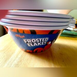 Vintage Frosted Flakes Tony the Tiger bowls